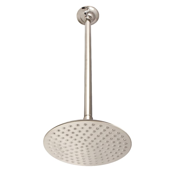 Showerscape K236K26 7-3/4 Inch Showerhead with 17-Inch Ceiling Mount Shower Arm, Polished Nickel K236K26 - main